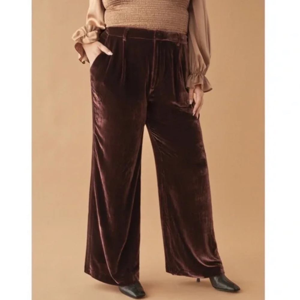 NWT Reformation Wes Pant Es in Chestnut